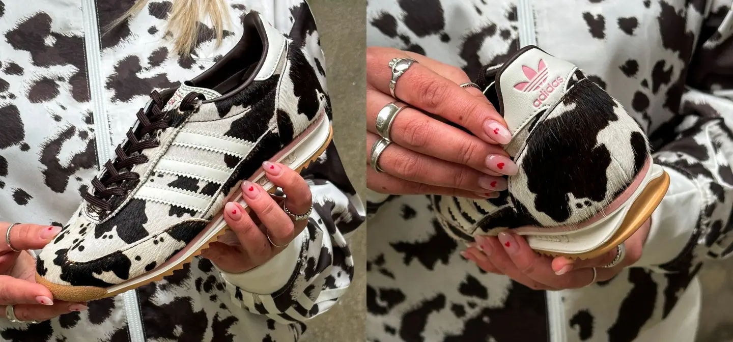 De adidas SL72 Cow Print